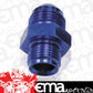 Aeroflow AF707-06 3/8"-24 Dual Seat Flare -6AN Blue Also Can Be Washer Seal