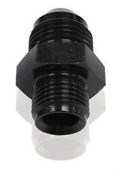 Aeroflow AF707-08BLK 3/8"-24 Inverted Flare to -8Anblack Also Can Be Washer Seal