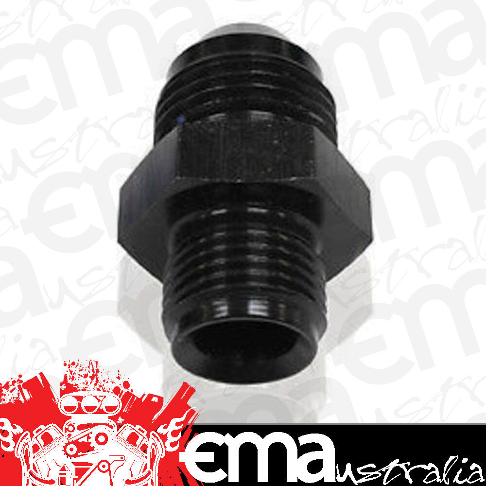 Aeroflow AF707-08BLK 3/8"-24 Inverted Flare to -8Anblack Also Can Be Washer Seal