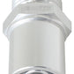Aeroflow AF708-08FS Push In Cover Breather Adapterto -8AN Silver Ba to Fg Front