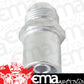 Aeroflow AF708-08FS Push In Cover Breather Adapterto -8AN Silver Ba to Fg Front