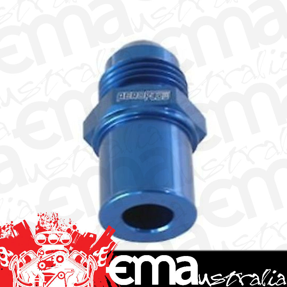 B Push In Cover Breather Adapterto -8AN Blue Ba to Fg Rear Aeroflow Performance Products AF708-08R