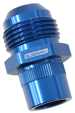 Aeroflow AF708-10-03 Press In Cover Breather Adapte-10AN suits Rb26 Covers