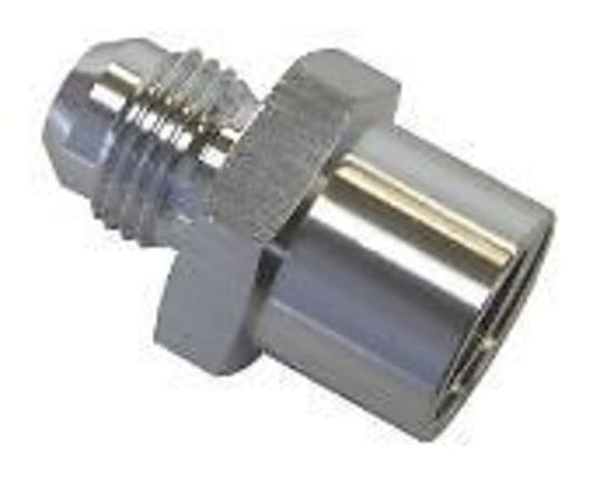 Aeroflow AF712-06S M16 x 1.5 Female O-Ring Seal Use with Oem Hardline S Silver