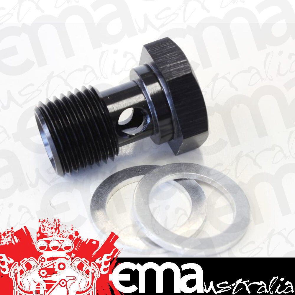 Aeroflow AF713-06BLK Banjo Bolt M16 x 1.5 Thread