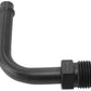 Aeroflow AF714-27BLK Holley Carb Inlet Fittings 5/8Inverted to 3/8" Barb 90 Deg