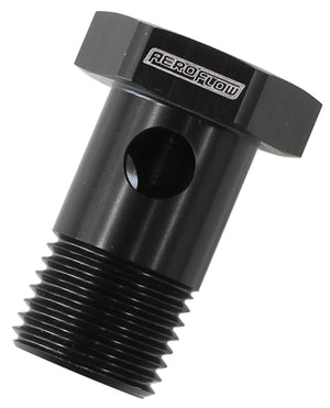 Aeroflow AF716-10BLK M16 x 1.5 Banjo Bolt Use with -10AN 16mm Banjo