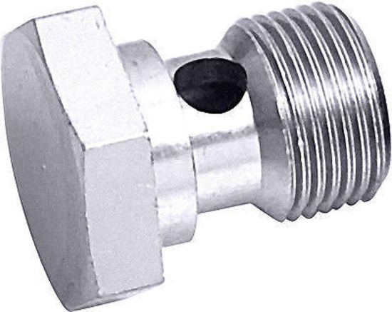 Aeroflow AF722-04S Banjo Bolt 7/16 x 20 Thread Silver