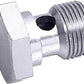 Aeroflow AF725-06S Banjo Bolt M14 x 1.5 Thread Silver