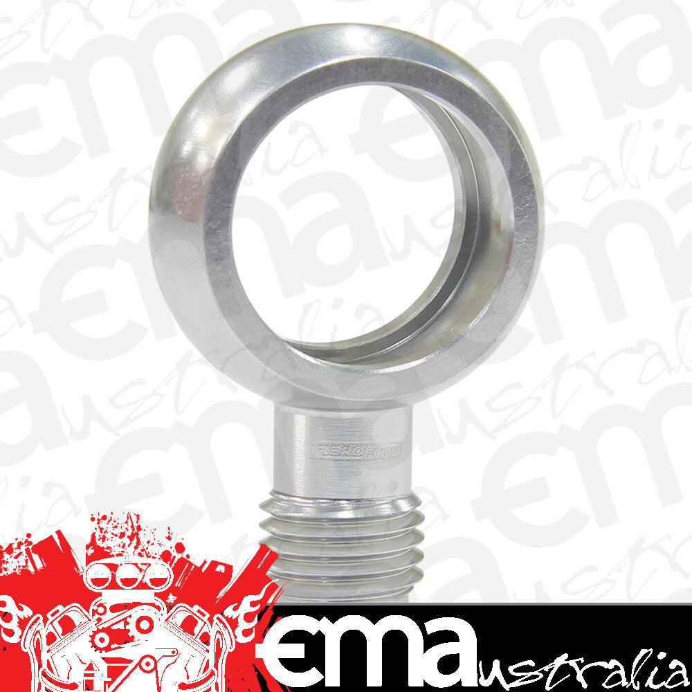 Aeroflow AF726-04S 18mm I.D Banjo to -4AN Straighsilver