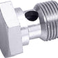 Aeroflow AF727-06S Banjo Bolt 1/2 x 20 Unf Thread Silver