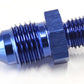 Aeroflow AF728-04 Metric M8 x 1.0mm to -4AN Blue Male M8x1.0mm to -4An