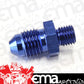 Aeroflow AF728-04 Metric M8 x 1.0mm to -4AN Blue Male M8x1.0mm to -4An