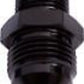 Aeroflow AF729-06BLK Metric M10 x 1.0mm to -6AN Black Male M10x1.0mm to -6An