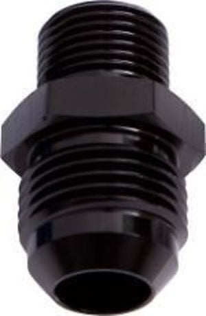 Aeroflow AF734-08BLK Metric M18 x 1.5mm to -8AN Black Male M18x1.5mm to -8An