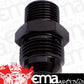 Aeroflow AF737-12BLK Metric M24 x 1.5mm to -12AN Black Male M24 x1.5mm to -12An