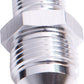 Aeroflow AF737-12S Metric M24 x 1.5mm to -12AN Silver Male M24x1.5mm to -12An
