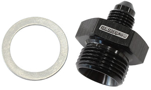 Aeroflow Performance Products AF740-03BLK 11/16"-20 Washer Seal to -3AN suits Wilwood Master Cylinders