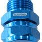 Aeroflow AF741-06-06 3/8" Barb to -6AN Adapter Blue Converts Male Barb to An
