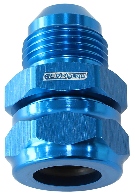 Aeroflow AF741-12-10 5/8" BARB TO -12AN ADAPTER BLUE CONVERT MALE BARB TO AN