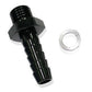 Aeroflow AF746-02BLK Metric M14 x 1.5 to 3/8" Barb Black Use with 49-1015 Pump