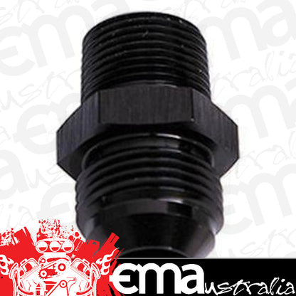 Aeroflow Performance Products AF754-12BLK 3/4" BSPP to -12AN Washer Sealbritish Std Pipe Parallel
