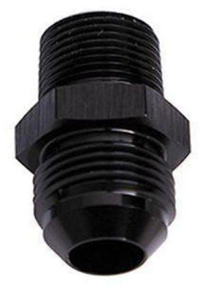 Aeroflow AF756-06BLK 1/4" Bsp Tapered to -6AN British Std Pipe Tapered
