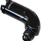 Aeroflow AF803-01BLK 90 Deg Push On Fuel Fitting 5/16" Return Side -6AN LS1 Lt1