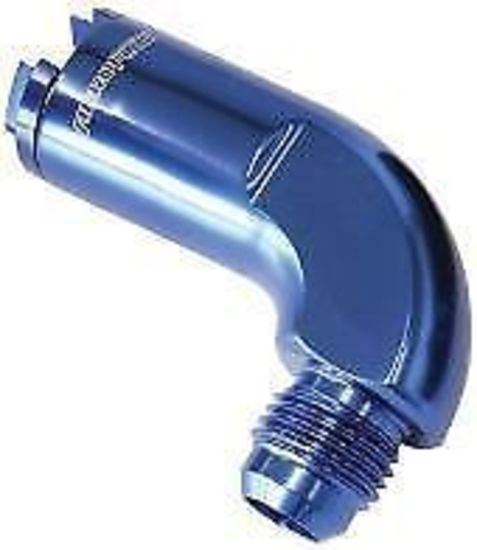 Aeroflow AF803-02 90 Deg Push On Fuel Fitting 3/8" Return Side -6AN LS1 Lt1