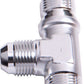Aeroflow AF804-12S Male -12AN Tee Bulkhead On Runsilver Male -12AN Nut Seperate