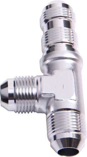Aeroflow AF804-20S Male -20AN Tee Bulkhead On Runsilver Male -20AN Nut Seperate