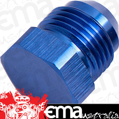 Aeroflow AF806-03 Flare Plug Male -3AN Blue Male Flare Plug -3An