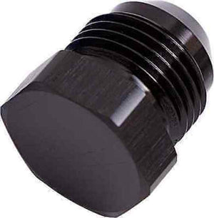 Aeroflow AF806-03BLK Flare Plug Male -3AN Black Male Flare Plug -3An