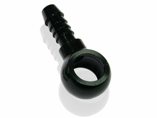 Aeroflow AF807-05BLK 12mm Banjo to 8mm 5/16" Barb