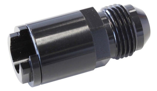 Aeroflow AF808-01BLK Push On Fuel Fitting LS1 Lti 5/16" Return Side Black -6An