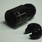 Aeroflow AF808-03BLK Push On Fuel Fitting LS & Lt 3/8 Hose to -8AN Black
