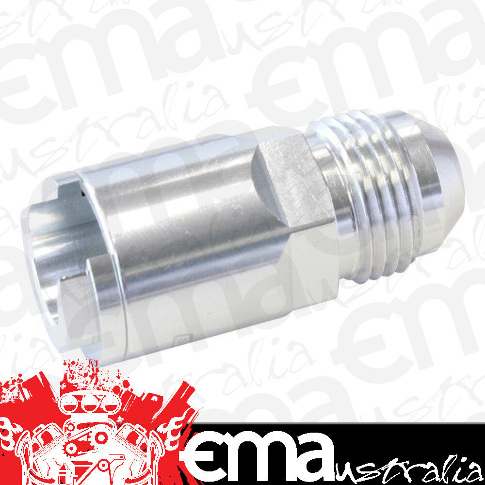 Aeroflow Performance Products AF808-03S Push On Fuel Fitting LS & Lt 3/8 Hose to -8AN Silver