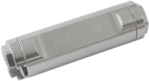 Aeroflow AF809-02S Dual Female 3/8" Push-On EFI Fuel Fitting Silver Finish