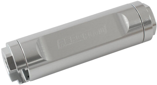 Aeroflow AF809-02S Dual Female 3/8" Push-On EFI Fuel Fitting Silver Finish