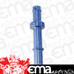 Aeroflow AF810-05 5/16" Male Tube to 8mm / 5/16" Barb Blue Adapter
