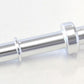 Aeroflow AF810-05S 5/16" Male Tube to 8mm / 5/16" Barb Silver Adapter