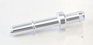 Aeroflow AF810-05S 5/16" Male Tube to 8mm / 5/16" Barb Silver Adapter