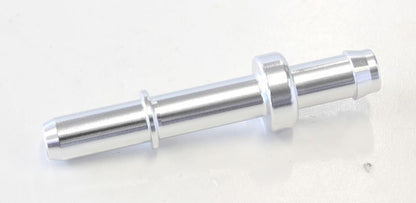 Aeroflow Performance Products AF810-05S 5/16" Male Tube to 8mm / 5/16" Barb Silver Adapter