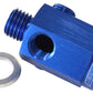 Aeroflow AF810-M12-02 M12 x 1.5 Extension with 1/8" NPT Port Blue