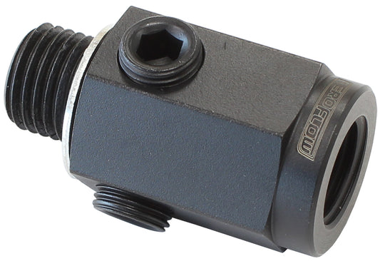 Aeroflow AF810-M14-02-ST M14 x 1.5 Extension with 1/8" NPT Port Steel