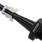 Aeroflow AF811-08-05BLK 5/16" PUSH ON EFI TO -8ORB BLACK HONDA QUICK CONNECT EFI