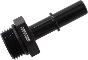 3/8" Push On EFI to -8 ORB Male Fitting (Black Finish)