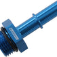 Aeroflow AF811-10-06 3/8" PUSH ON EFI TO -10ORB BLUE QUICK CONNECT EFI
