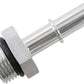 Aeroflow AF811-10-06S 3/8" PUSH ON EFI TO -10ORB SILVER QUICK CONNECT EFI