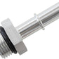Aeroflow AF811-10-06S 3/8" PUSH ON EFI TO -10ORB SILVER QUICK CONNECT EFI